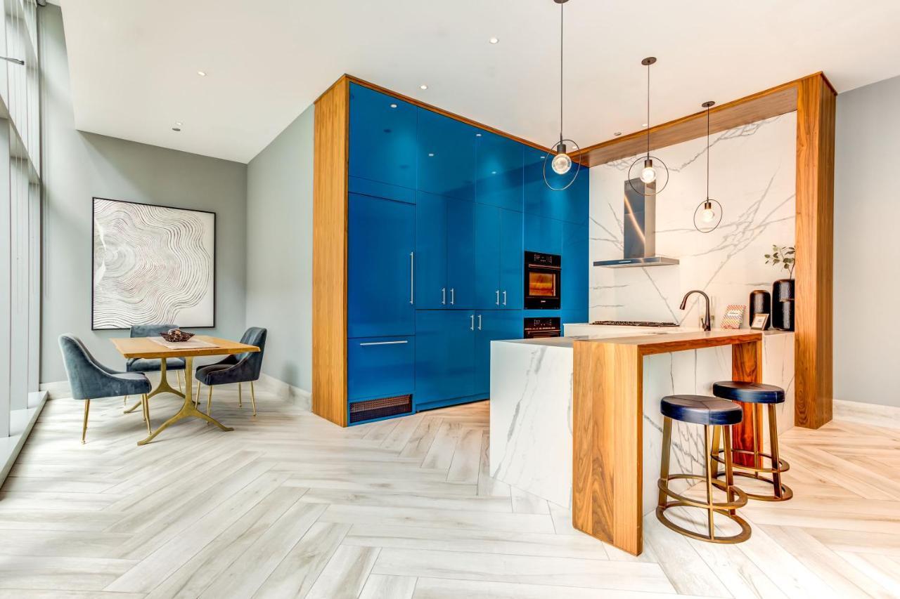 Апарт отель Sentral Michigan Avenue Чикаго Экстерьер фото Kitchen